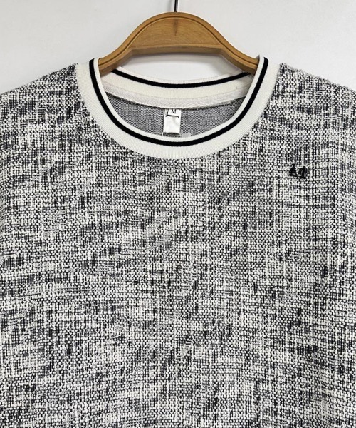 ONEP STAR(ワンピスター)の「配色リブツイード調長袖プルオーバー(Tシャツ/カットソー・レディース・ベージュ×ブラック・MEDIUM/X-LARGE/LARGE)」の10枚目の写真