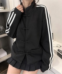 Bling Leads | 【Bls】 【ZL】【Bling Leads】チャイナ風ジャージブルゾン(ブルゾン)