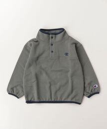 Champion（チャンピオン）の「【Champion チャンピオン】キッズ ハーフ スナップ スウェットシャツ（スウェット）」