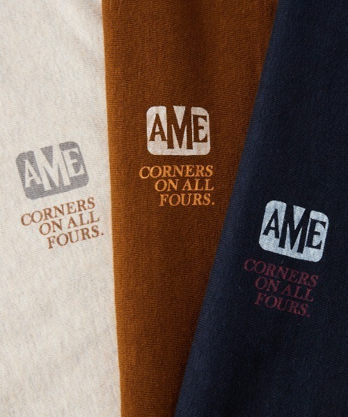 AMERICANA（アメリカーナ）の「[Americana/アメリカーナ] AMRCN バックプリントロンT（Tシャツ/カットソー・レディース・オートミール/ネイビー/マスタード・ONE SIZE）」の6枚目の写真