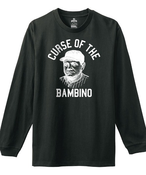 Ol' Basics（オールベーシックス）の「Ol' Basics（オール・ベーシックス） 長袖Tシャツ ロゴ イラスト プリント 袖リブ ロンT ロングTシャツ トップス カットソー レディース（Tシャツ/カットソー・レディース・アーミー/スミクロ/アイボリー/ヘザーグレー・XS/S）」の3枚目の写真