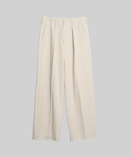 saby(サバイ)の「【saby】TUCK-BAGGY TYPE 2(その他パンツ・メンズ・ブラック/オフホワイト/グレー・2/1)」の2枚目の写真