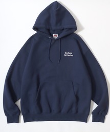 BEN DAVIS/ベンデイビス BD SWEAT HOODIE/オーバーサイズ 裏起毛 ロゴ ワンポイント刺繍 スウェット パーカー フーディー/レディース メンズ