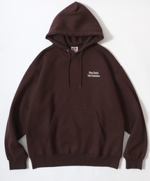 BEN DAVIS/ベンデイビス BD SWEAT HOODIE/オーバーサイズ 裏起毛 ロゴ ワンポイント刺繍 スウェット パーカー フーディー/レディース メンズ