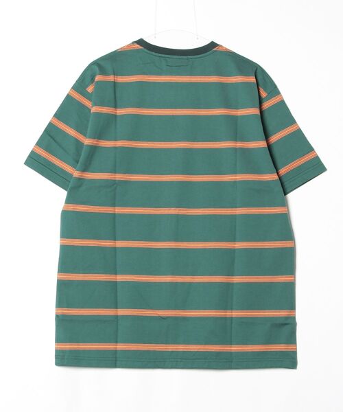 FTC（エフティーシー）の「STRIPE TEE（Tシャツ/カットソー・メンズ・ブラック/グリーン/ネイビー・MEDIUM/LARGE）」の7枚目の写真