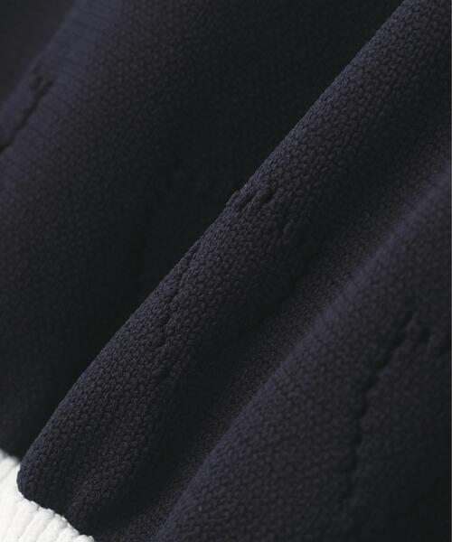 PEARLY GATES(パーリーゲイツ)の「【PEARLY GATES】リバーシブルVネックニットベスト <チェーン刺繍> (MENS)(ニット/セーター・メンズ・ネイビー/ホワイト・X-LARGE/MEDIUM/LARGE)」の9枚目の写真