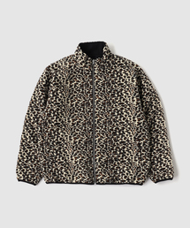 WISM | GRAND COLLECTION / グランド コレクション REVERSIBLE FLEECE LEOPARD JACKET(その他アウター)