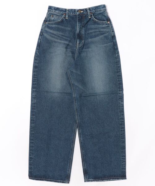 Lee（リー）の「STANDARD WARDROBE バギーパンツ セットアップ対応（デニムパンツ・レディース・ブルー/インディゴブルー/ダークインディゴブルー・SMALL/X-SMALL/MEDIUM/LARGE）」の2枚目の写真