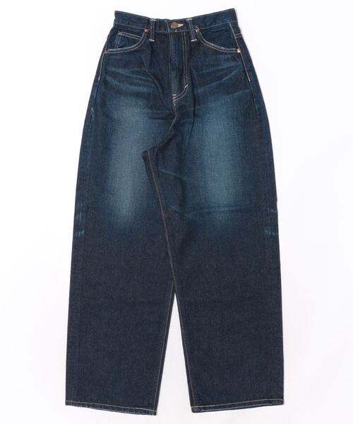 Lee（リー）の「STANDARD WARDROBE バギーパンツ セットアップ対応（デニムパンツ・レディース・ブルー/インディゴブルー/ダークインディゴブルー・SMALL/X-SMALL/MEDIUM/LARGE）」の3枚目の写真