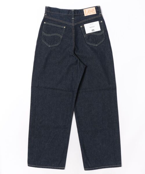 Lee（リー）の「STANDARD WARDROBE バギーパンツ セットアップ対応（デニムパンツ・レディース・ブルー/インディゴブルー/ダークインディゴブルー・SMALL/X-SMALL/MEDIUM/LARGE）」の4枚目の写真