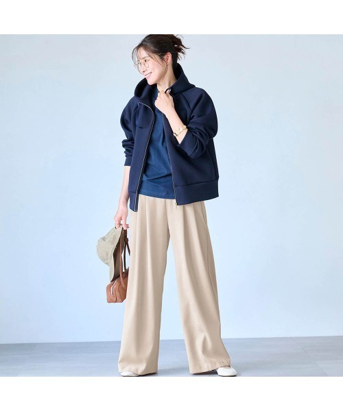 StyleNote（スタイルノート）の「ラクしてキレイを叶えるタックワイドパンツ（その他パンツ・レディース・ベージュ/グレー/ブラック・L1/M3/M1/S1/L2/M2/S2）」の17枚目の写真