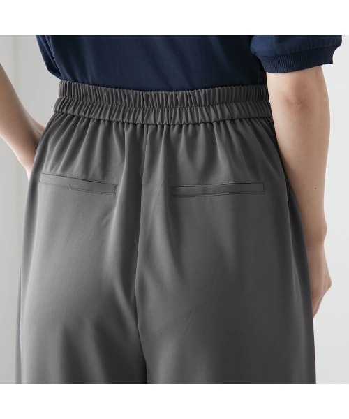 StyleNote（スタイルノート）の「ラクしてキレイを叶えるタックワイドパンツ（その他パンツ・レディース・ベージュ/グレー/ブラック・L1/M3/M1/S1/L2/M2/S2）」の10枚目の写真