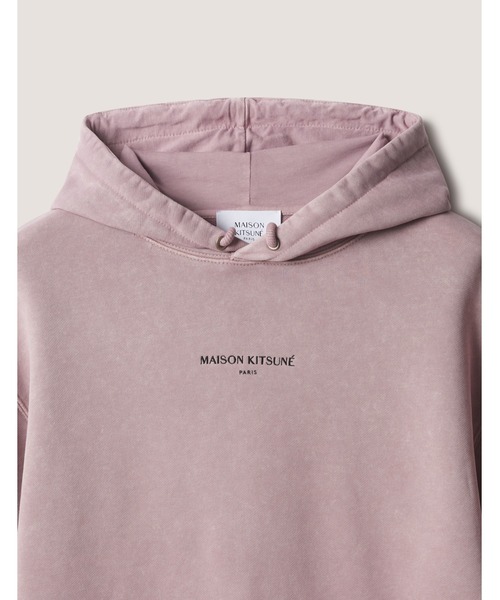 Maison Kitsune(メゾンキツネ)の「MAISON KITSUNE PARIS FADED COMFORT HOODIE(スウェット・メンズ・ピンク系その他・L/M/S/XS/XL)」の4枚目の写真