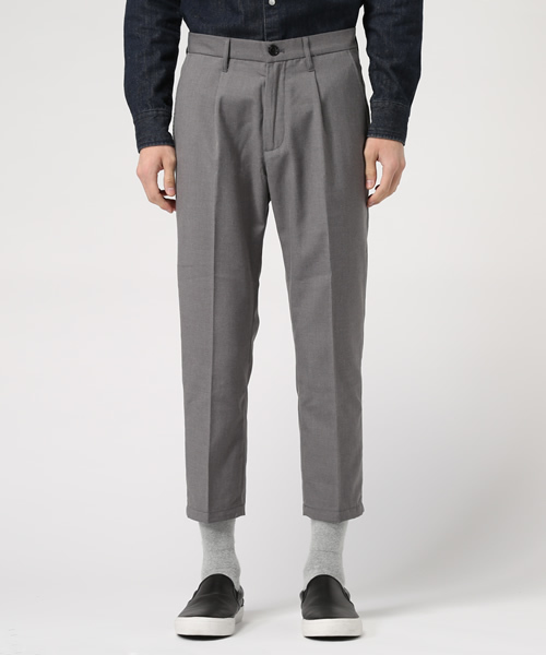 CIAOPANIC（チャオパニック）の「【Ciaopanic】　TRツイルワイドパンツ（その他パンツ・メンズ・ブラック/グレー/チャコールグレー・LARGE/SMALL/MEDIUM）」の6枚目の写真