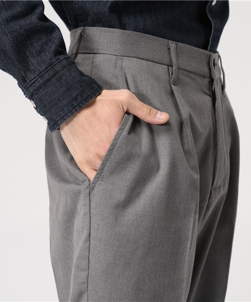 CIAOPANIC（チャオパニック）の「【Ciaopanic】　TRツイルワイドパンツ（その他パンツ・メンズ・ブラック/グレー/チャコールグレー・LARGE/SMALL/MEDIUM）」の9枚目の写真