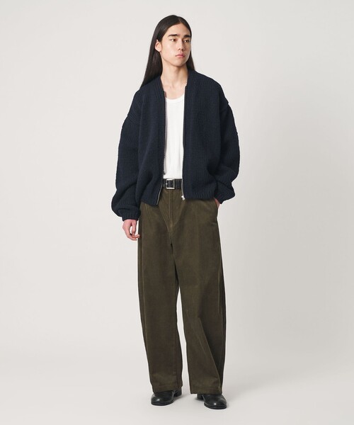 MONKEY TIME(モンキータイム)の「コーデュロイ カーブ バギー パンツ(その他パンツ・メンズ・ブラック/オリーブ・L/M/S/XL)」の9枚目の写真