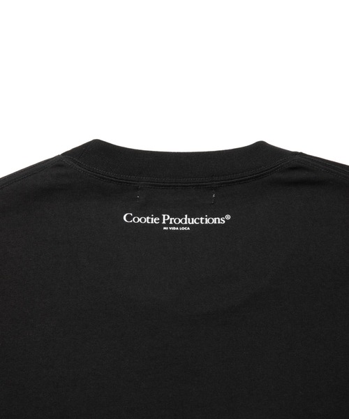 COOTIE PRODUCTIONS(クーティープロダクションズ)の「Spanish Pima Boxy S/S Tee(Tシャツ/カットソー・メンズ・ホワイト/ブラック・MEDIUM/SMALL/LARGE/X-LARGE)」の4枚目の写真