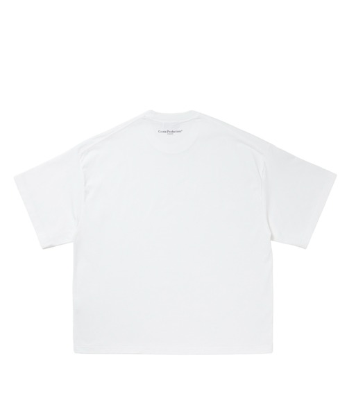 COOTIE PRODUCTIONS(クーティープロダクションズ)の「Spanish Pima Boxy S/S Tee(Tシャツ/カットソー・メンズ・ホワイト/ブラック・MEDIUM/SMALL/LARGE/X-LARGE)」の5枚目の写真