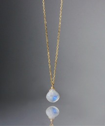 anq.」K10・パールOneStoneピアス 淡水パール（ピアス（両耳用