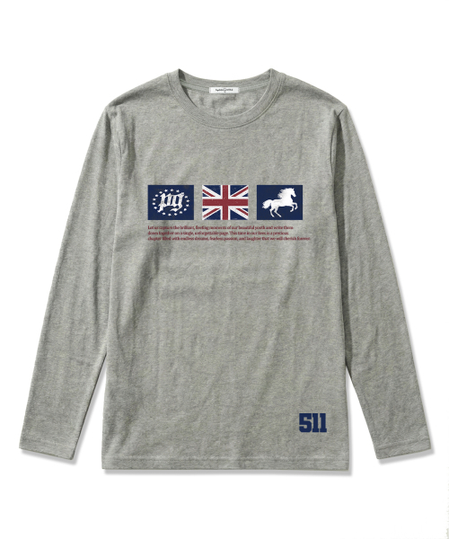 PAGESIISII(ページシシ)の「PGSTAR プリント スタンダードフィット ロングスリーブ ブラック(Tシャツ/カットソー・レディース・その他・MEDIUM)」の4枚目の写真