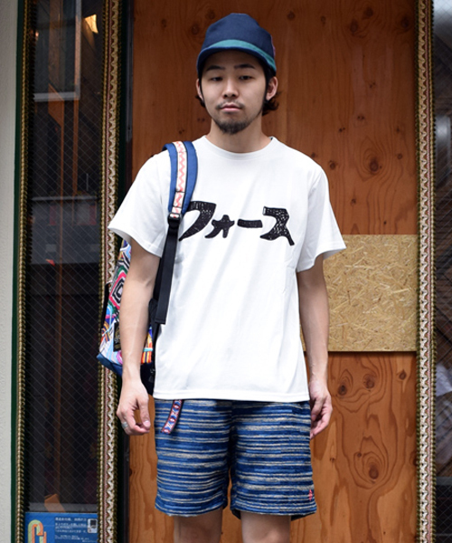 ALDIES(アールディーズ)の「Force Embroidery T フォース エンブロイダリー Tシャツ(Tシャツ/カットソー・メンズ・パープル/ホワイト/ブラック/グレー・LARGE/MEDIUM/SMALL/X-LARGE)」の11枚目の写真