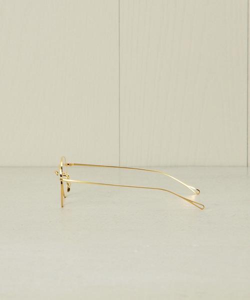 BEAUTY&YOUTH UNITED ARROWS（ビューティーアンドユースユナイテッドアローズ）の「＜ayame＞ MANRAY 16SS/アイウェア.（サングラス・メンズ・ゴールド/シルバー・ONESIZE）」の3枚目の写真