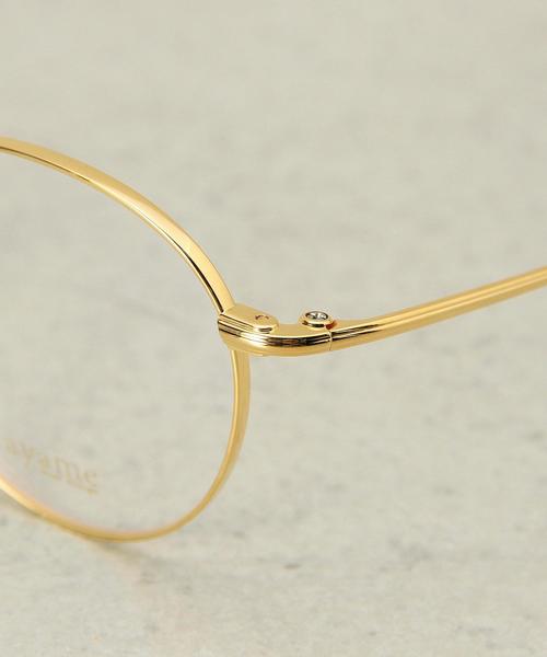 BEAUTY&YOUTH UNITED ARROWS（ビューティーアンドユースユナイテッドアローズ）の「＜ayame＞ MANRAY 16SS/アイウェア.（サングラス・メンズ・ゴールド/シルバー・ONESIZE）」の5枚目の写真