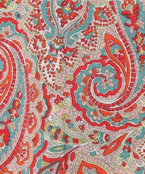 NATURAL BEAUTY BASIC（ナチュラルビューティーベーシック）の「【AneCan 6月号掲載】《LIBERTY》テッサブラウス（シャツ/ブラウス・レディース・レッド/ライトグリーン・SMALL/MEDIUM）」の10枚目の写真