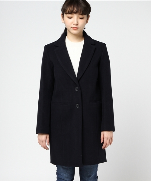 SLY（スライ）の「CHESTER SHORT COAT（チェスターコート・レディース・ブラック/グレー/ネイビー/ベージュ・1/2）」の14枚目の写真