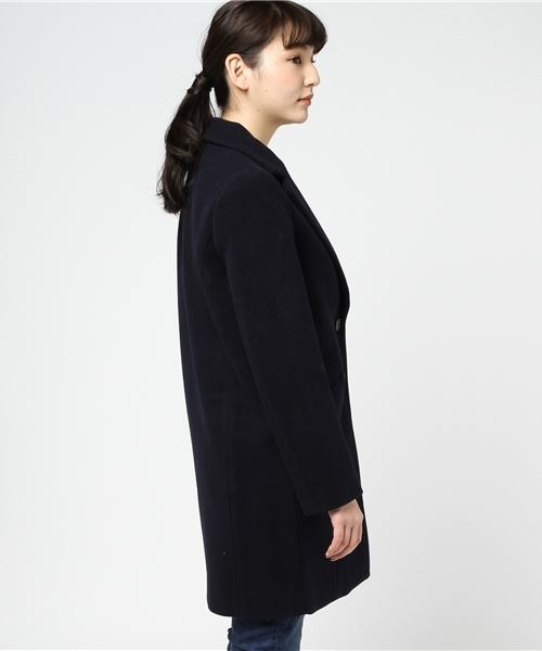 SLY（スライ）の「CHESTER SHORT COAT（チェスターコート・レディース・ブラック/グレー/ネイビー/ベージュ・1/2）」の15枚目の写真