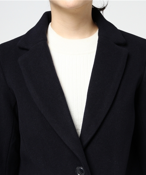 SLY（スライ）の「CHESTER SHORT COAT（チェスターコート・レディース・ブラック/グレー/ネイビー/ベージュ・1/2）」の17枚目の写真