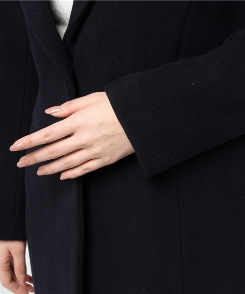 SLY（スライ）の「CHESTER SHORT COAT（チェスターコート・レディース・ブラック/グレー/ネイビー/ベージュ・1/2）」の11枚目の写真