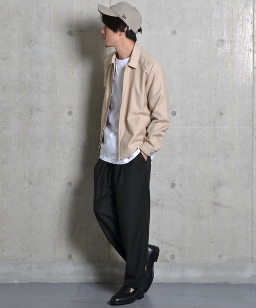 SHIPS JET BLUE(シップスジェットブルー)の「SHIPS JET BLUE: TR ドリズラー ブルゾン(ブルゾン・メンズ・ブラック/ベージュ・MEDIUM/SMALL/LARGE)」の13枚目の写真