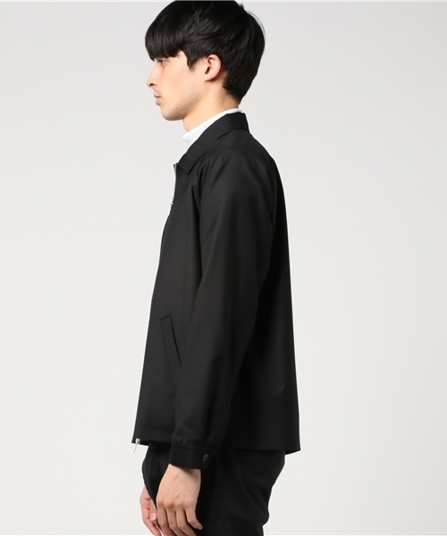 SHIPS JET BLUE(シップスジェットブルー)の「SHIPS JET BLUE: TR ドリズラー ブルゾン(ブルゾン・メンズ・ブラック/ベージュ・MEDIUM/SMALL/LARGE)」の7枚目の写真