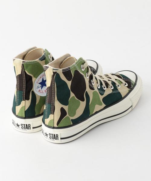 CONVERSE ALL STAR（コンバースオールスター）の「＜CONVERSE（コンバース）＞ALLSTAR MADE IN JAPAN CAMO ハイカットスニーカー ◆（スニーカー・レディース・オリーブ・23cm/24.5cm/24cm/23.5cm/25cm）」の5枚目の写真