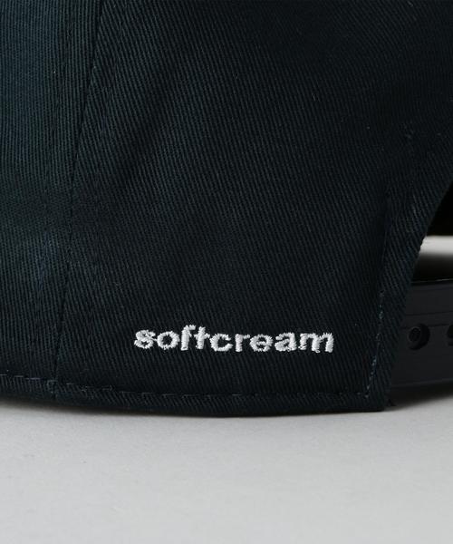softcream(ソフトクリーム)の「【別注】 <SOFTCREAM> NEW TKO03 CAP/キャップ ◆(キャップ・メンズ・ホワイト/ブラック/ネイビー・ONE)」の7枚目の写真