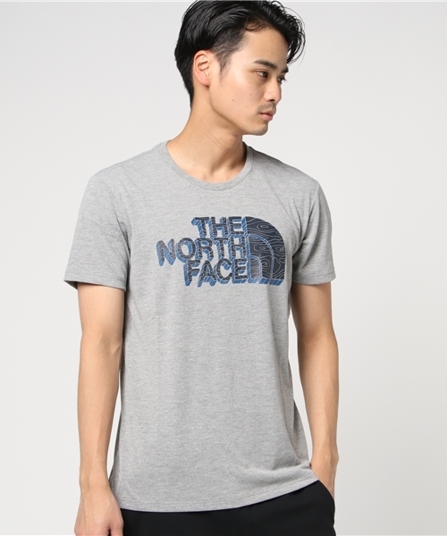 THE NORTH FACE（ザノースフェイス）の「ザ・ノース・フェイス　メンズカットソー　 /　TNFグラフィックティー（Tシャツ/カットソー・メンズ・ネイビー/オレンジ/グレー/ホワイト・SMALL/LARGE/MEDIUM/X-LARGE）」の2枚目の写真