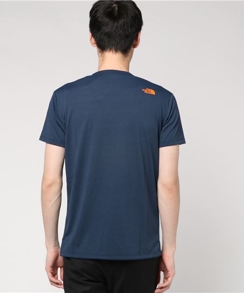 THE NORTH FACE（ザノースフェイス）の「ザ・ノース・フェイス　メンズカットソー　 /　TNFグラフィックティー（Tシャツ/カットソー・メンズ・ネイビー/オレンジ/グレー/ホワイト・SMALL/LARGE/MEDIUM/X-LARGE）」の6枚目の写真