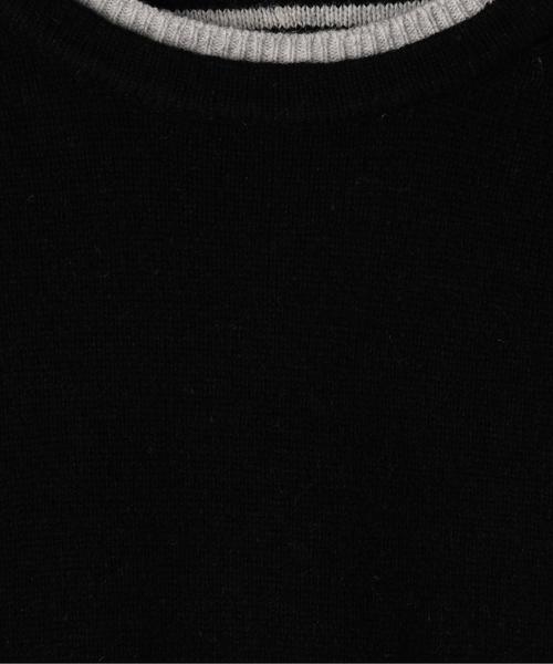 coen（コーエン）の「【手洗い可】ラムウールブレンドウォッシャブルクルーネックニット（ニット/セーター・メンズ・ブラック/グレー/イエロー/ワイン・SMALL/MEDIUM/LARGE/X-LARGE）」の16枚目の写真