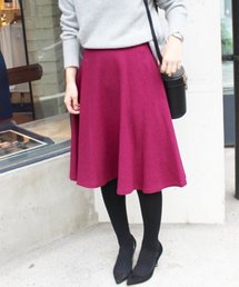 SLOBE IENA | フランネルサーキュラースカート◆(スカート)