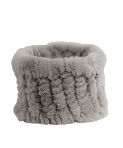 sankyo shokai(サンキョウショウカイ)の「レッキスファースヌード(ネックウォーマー/スヌード・レディース・ライトグレー/ブラック/グレー/ピンク/モカ/ブラック系その他/ブラウン系その他/ワイン/ライトベージュ/グレイッシュベージュ・FREE)」の4枚目の写真