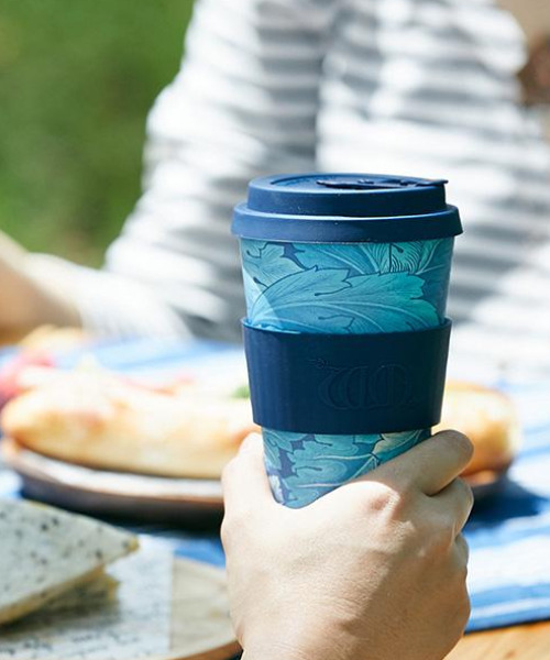 SiNCERE（シンシア）の「<Ecoffee Cup/エコーヒーカップ>WILLIAM MORRIS/ウィリアム モリス 400ml（グラス/マグカップ/タンブラー・レディース・ピンク/グリーン/レッド/ネイビー/ブルー/ローズ/ライトグリーン/オレンジ・ONE SIZE）」の10枚目の写真