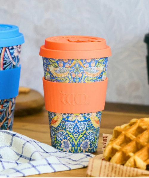 SiNCERE（シンシア）の「<Ecoffee Cup/エコーヒーカップ>WILLIAM MORRIS/ウィリアム モリス 400ml（グラス/マグカップ/タンブラー・レディース・ピンク/グリーン/レッド/ネイビー/ブルー/ローズ/ライトグリーン/オレンジ・ONE SIZE）」の13枚目の写真