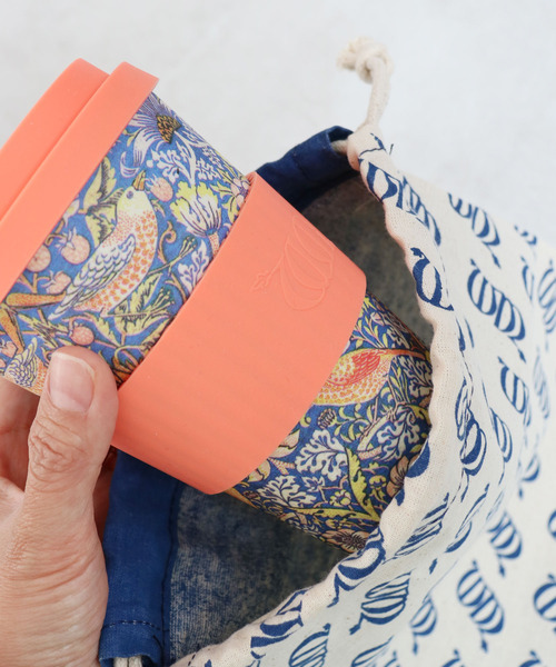 SiNCERE（シンシア）の「<Ecoffee Cup/エコーヒーカップ>WILLIAM MORRIS/ウィリアム モリス 400ml（グラス/マグカップ/タンブラー・レディース・ピンク/グリーン/レッド/ネイビー/ブルー/ローズ/ライトグリーン/オレンジ・ONE SIZE）」の19枚目の写真