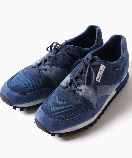 ZDA(ゼットディーエー)の「ZDA: 別注 MARATHON(マラソン)□(スニーカー・メンズ・グレー/ネイビー・41/42/43/44)」の10枚目の写真