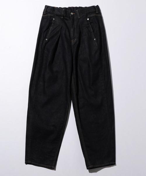 JIEDA（ジエダ）の「＜JieDa＞ O/W TUCK DENIM PANTS/デニムパンツ 