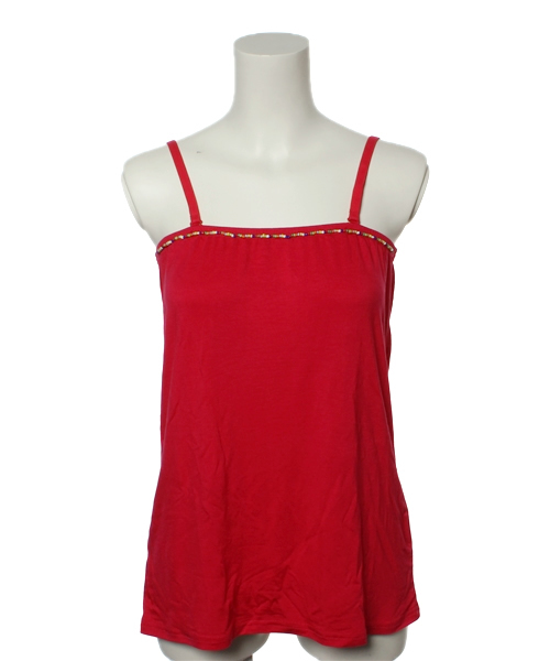 チチカカ（チチカカ）の「チコビーズインナーチュブトップ（キャミソール・レディース・ピンク/ブラック/ブルー/グリーン・FREE）」の4枚目の写真