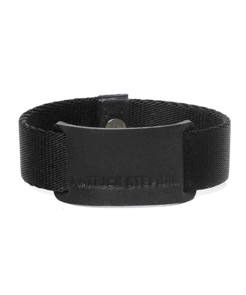 PATRICK STEPHAN(パトリックステファン)の「Bracelet 'tag' ブレスレット(ブレスレット)」|ブラック
