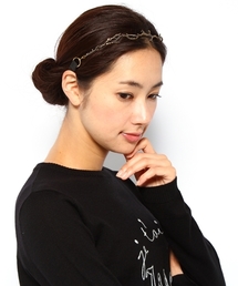 PLUIE（プリュイ）の「PLUIE サンゴモチーフヘッドバンド◇（ヘア