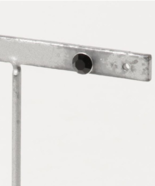 ANCHOR（アンカー）の「シングルカットストーンピアス（ピアス（片耳用）・メンズ・ブラック/クリア/ブルー/グリーン/レッド/パープル/カリビアンブルー・FREE）」の10枚目の写真